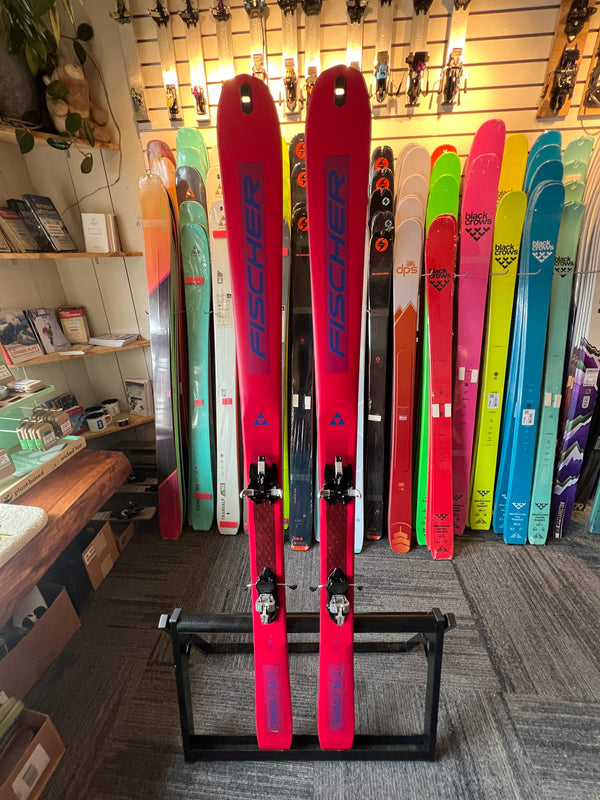 USED Fischer Transalp 86 ski kit 162 cm